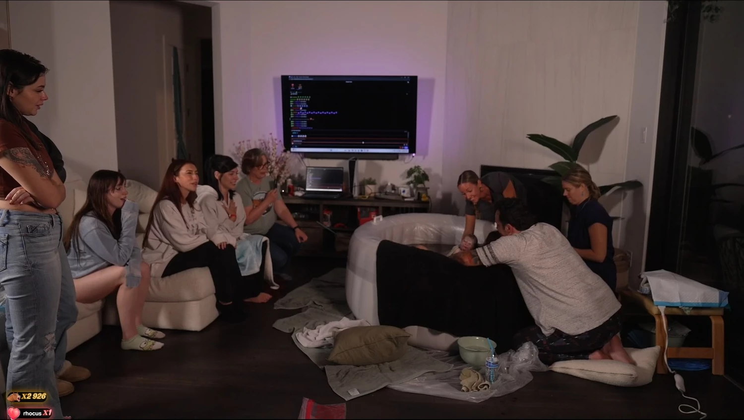 На Twitch прошли первые роды в прямом эфире