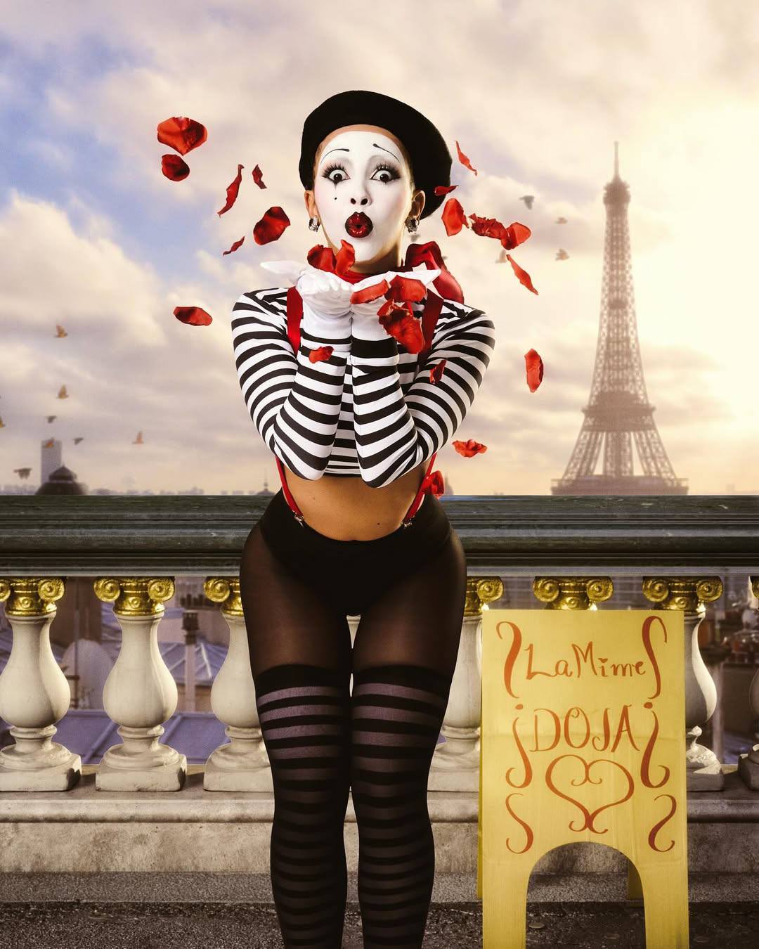 Образ Doja Cat на Хэллуин