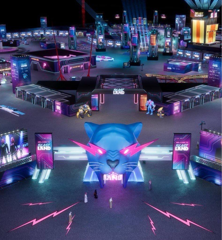 MrBeast запускает парк развлечений Beast Land в Эр-Рияде