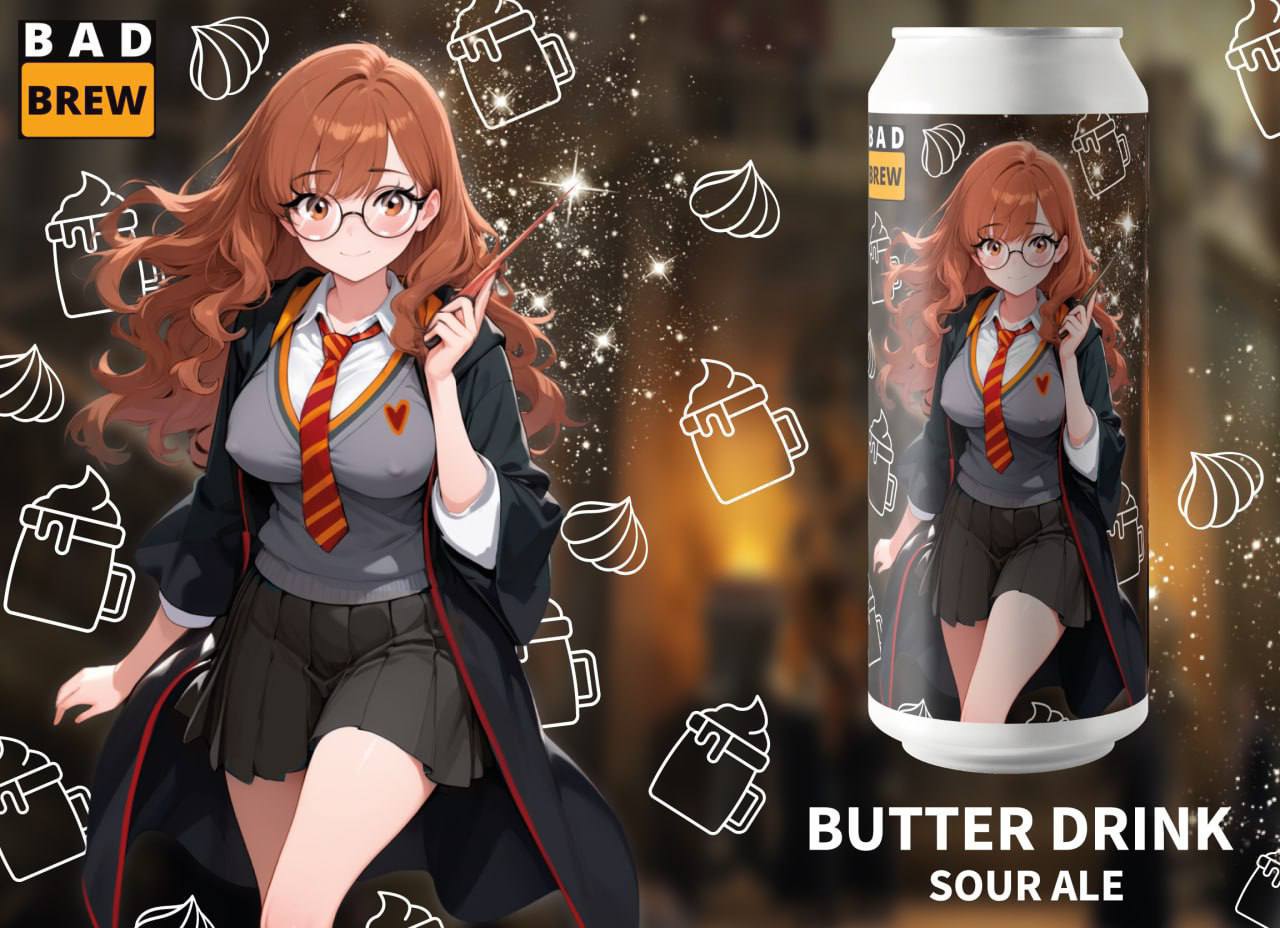 Сливочное пиво из «Гарри Поттера» теперь в России — Bad Brewery сварила его