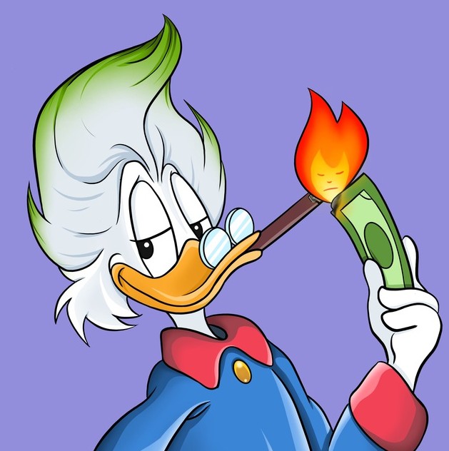 Скрудж поставил