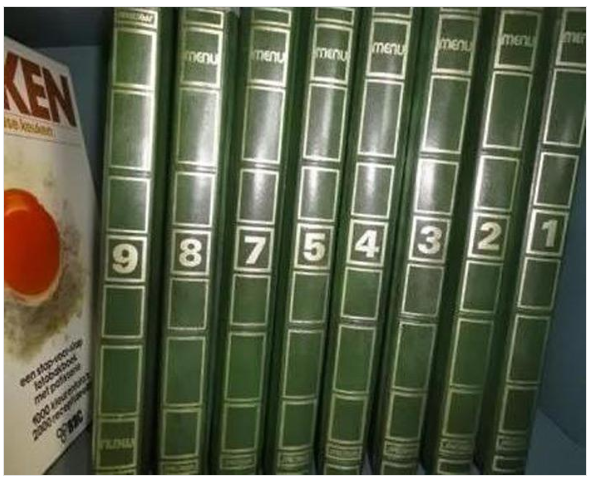 Есть ли тут книга под номером 6? - Загадка!