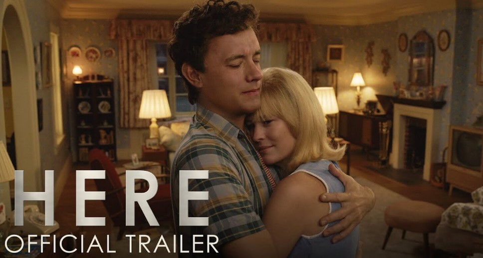 Трейлер нового фильма «Здесь» от известного режиссера Роберта Земекиса, создателя «Форреста Гампа»