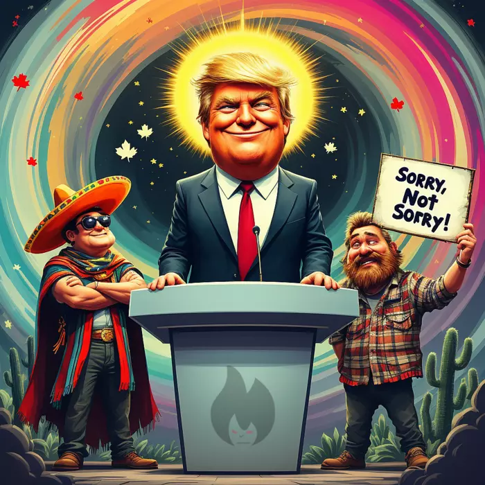 Мексика и Канада VS Дональд Трамп