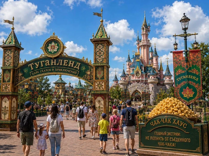 🎢 В Татарстане хотят построить «Туганленд» — татарский аналог «Диснейленда»