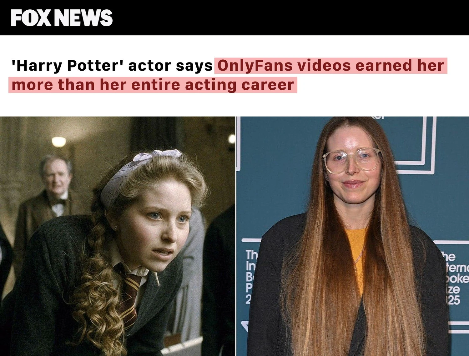 💸 Звезда «Гарри Поттера» заработала на OnlyFans больше, чем за всю карьеру в кино
