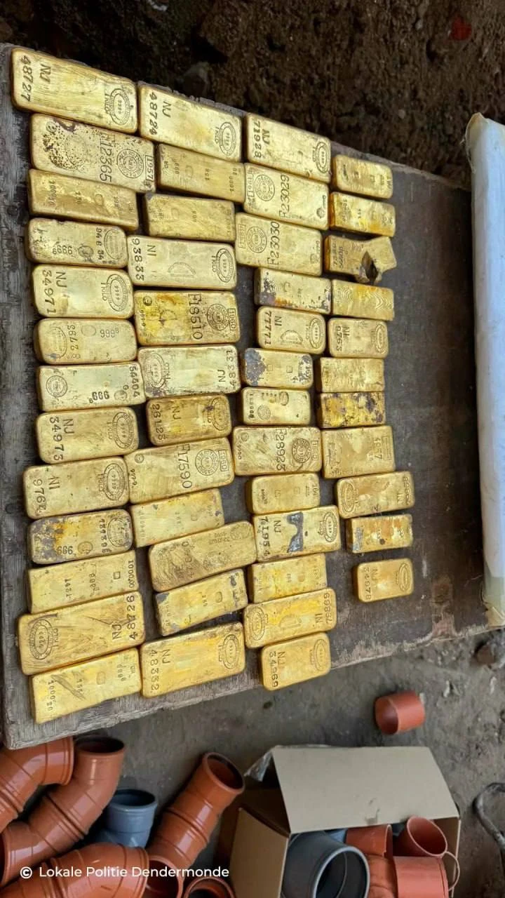В Бельгии нашли тайник с золотом почти на 9 миллионов евро