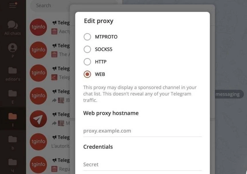Telegram снова обновился — прокси, новый редактор и куча полезных фишек