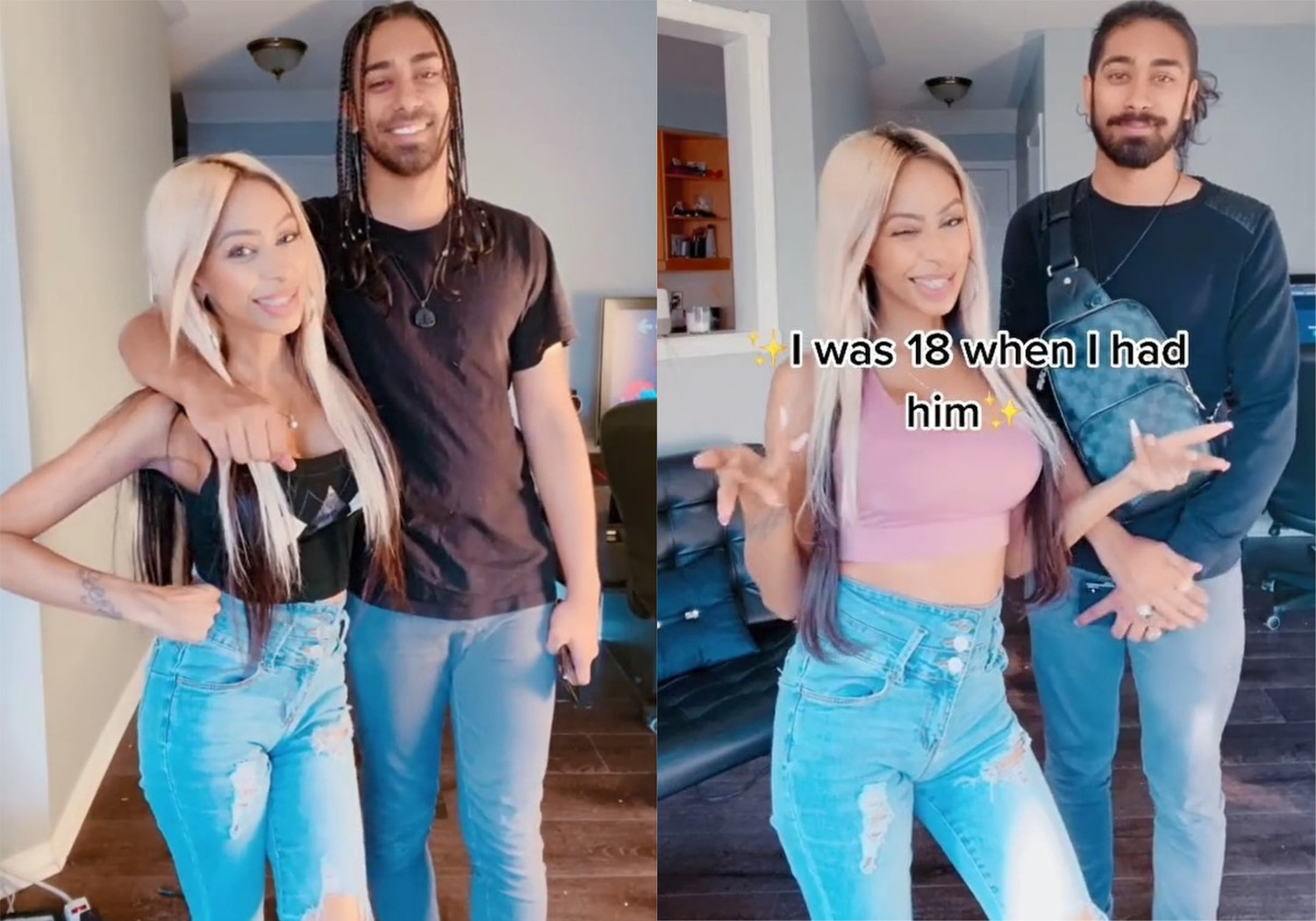 Тиктокерша появилась в кадре с 24-летним сыном