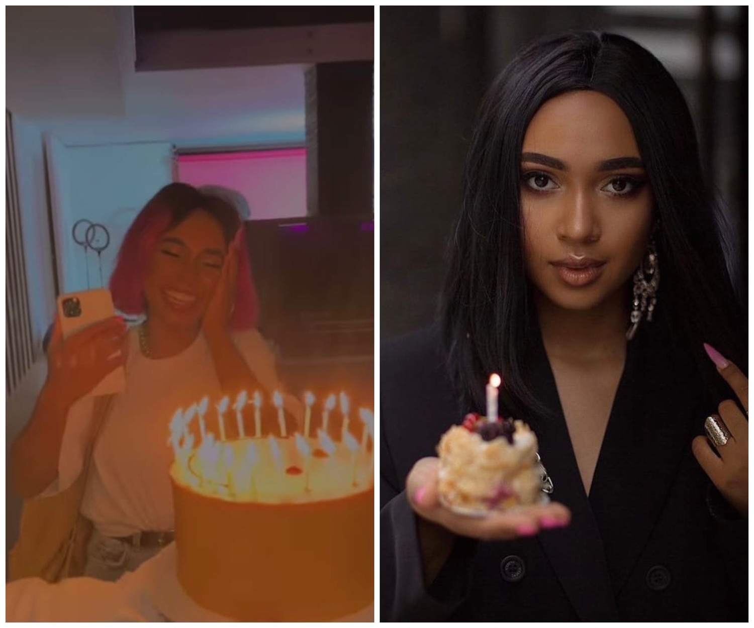 Кадр из новости Сегодня Бинет Сенн стала на год старше