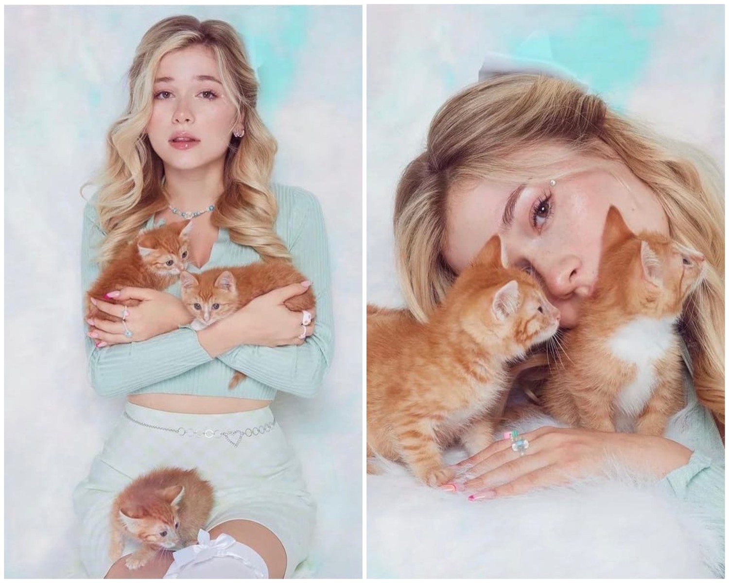 Кадр из новости Инст Рина поддержала приют для животных оригинальной фотосессией