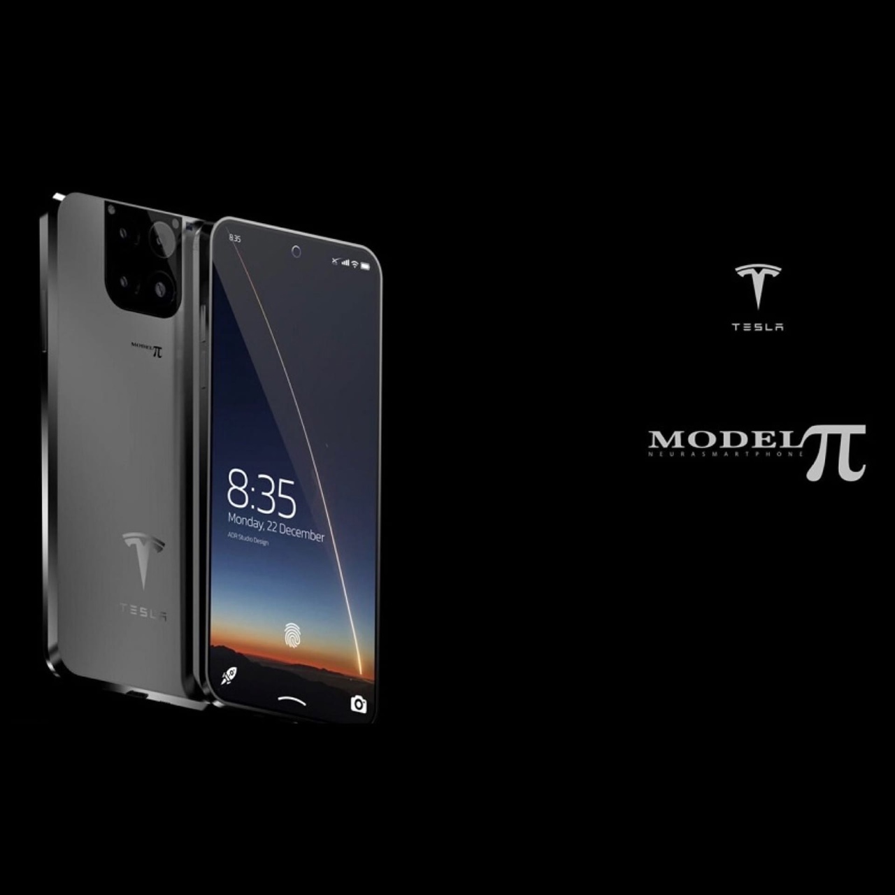 Кадр из новости Илон Маск готовит к выпуску первый в мире Tesla Phone