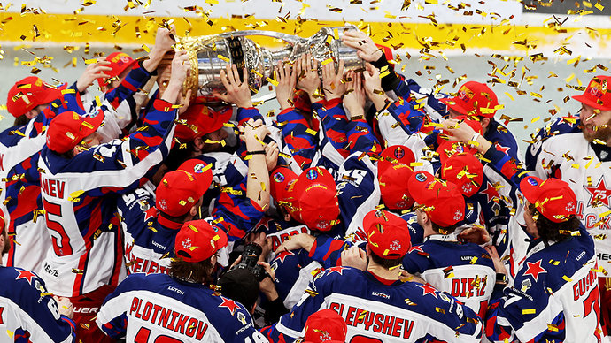 ЦСКА - чемпион КХЛ сезона 2021-2022