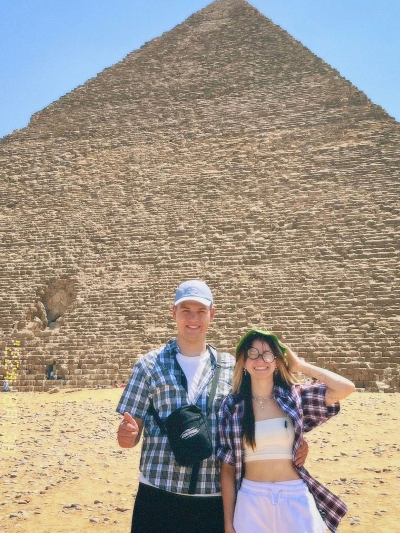 Маруся и Илья шлют привет из Египта