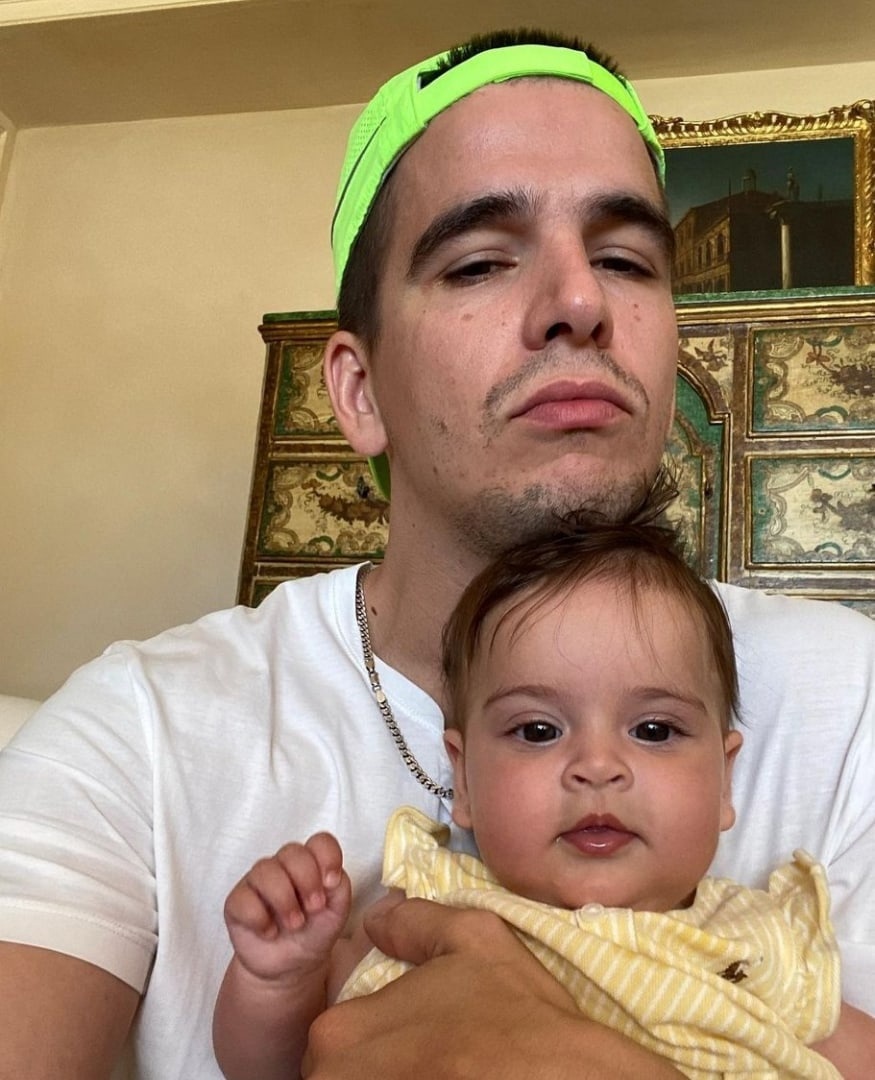 Яркие кадр Федука с дочей