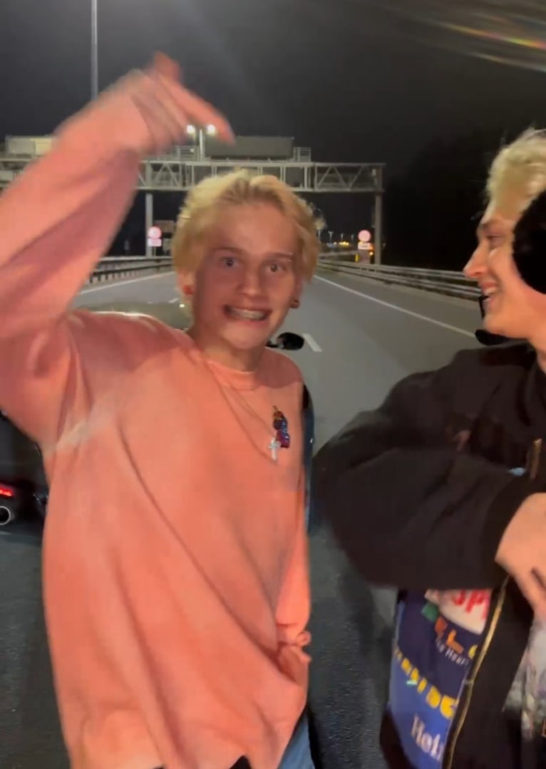 Милохин и Некоглай погоняли на одной московской трассе