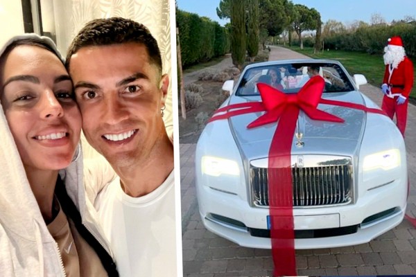 Жена Роналду подарила ему Rolls‑Royce Dawn