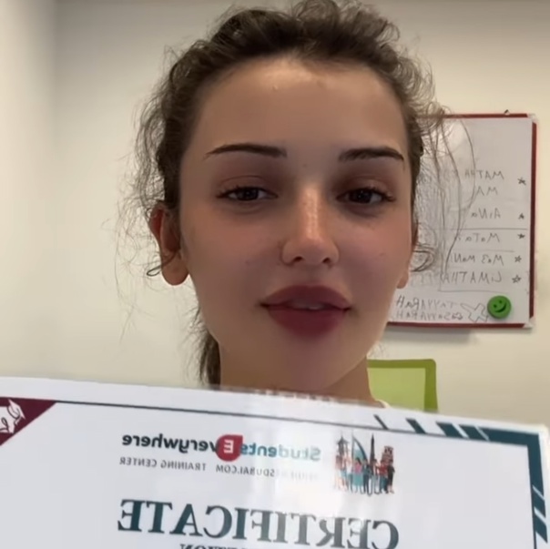 Дина Саева официально выучила арабский