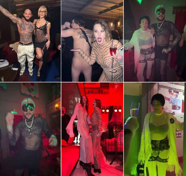 В московском клубе Мутабор Настя Ивлеева устроила вечеринку.