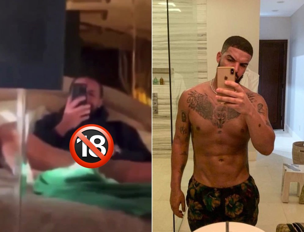 В сеть слили видео дро4ки рэпера Дрейка