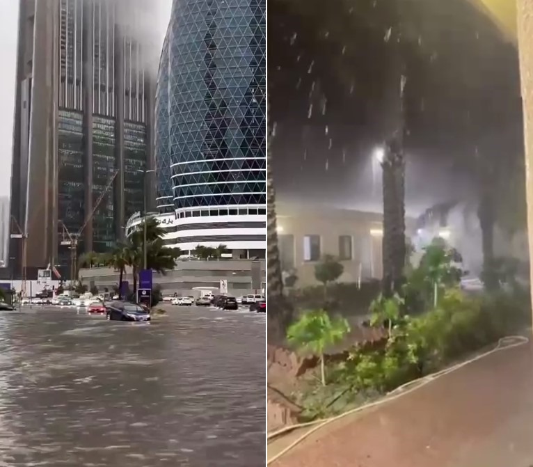 Прямо сейчас Дубай буквально тонет