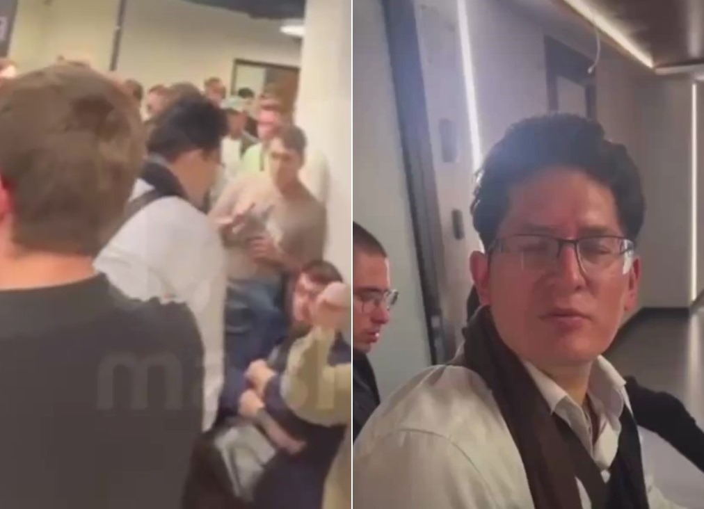 В башне «Федераций» в Москве клиенты криптобиржи Beribit с 11 часов утра требуют вернуть 400 млн. вложенных рублей